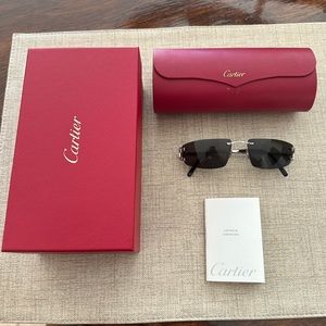 Authentic Cartier men’s sunglasses . 130 mm